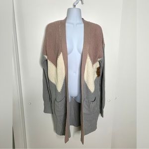 NWT Chevron Knit Cardigan